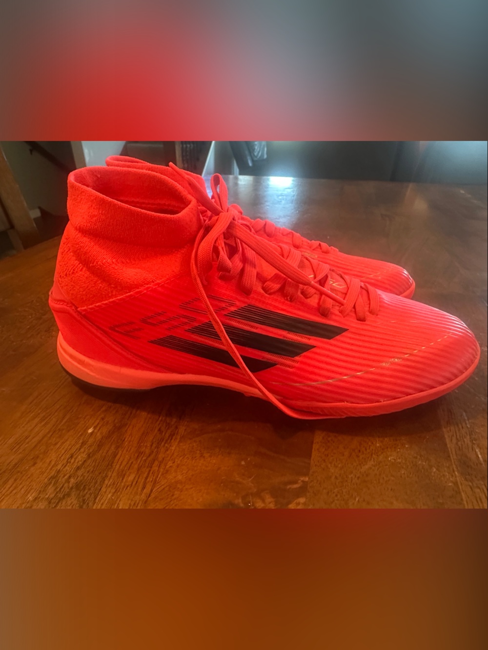Youth 7.5 Adidas F50 futsal shoe